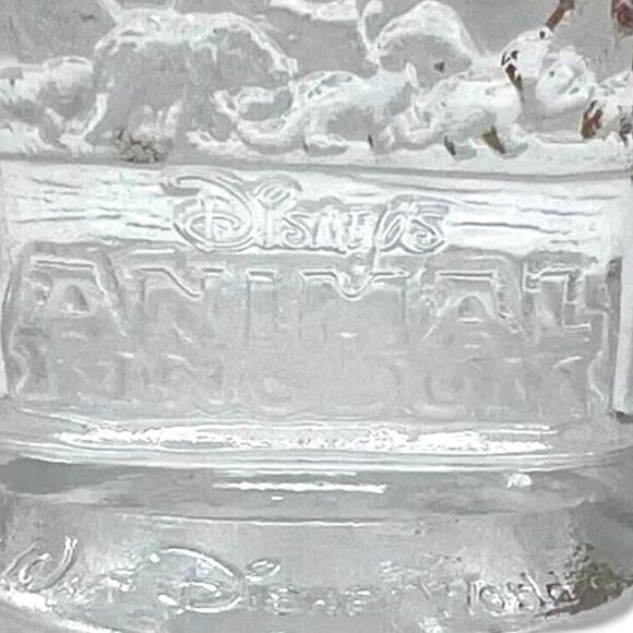 DISNEY MICKEY MOUSE Safari Millennium Celebration Glass Tumbler 14 oz - Picture 4 of 8